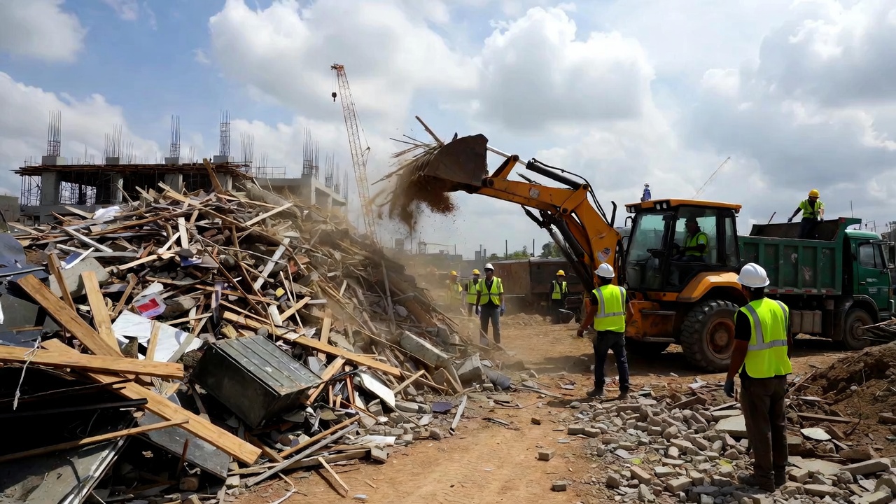 How to Get Rid of Construction Debris